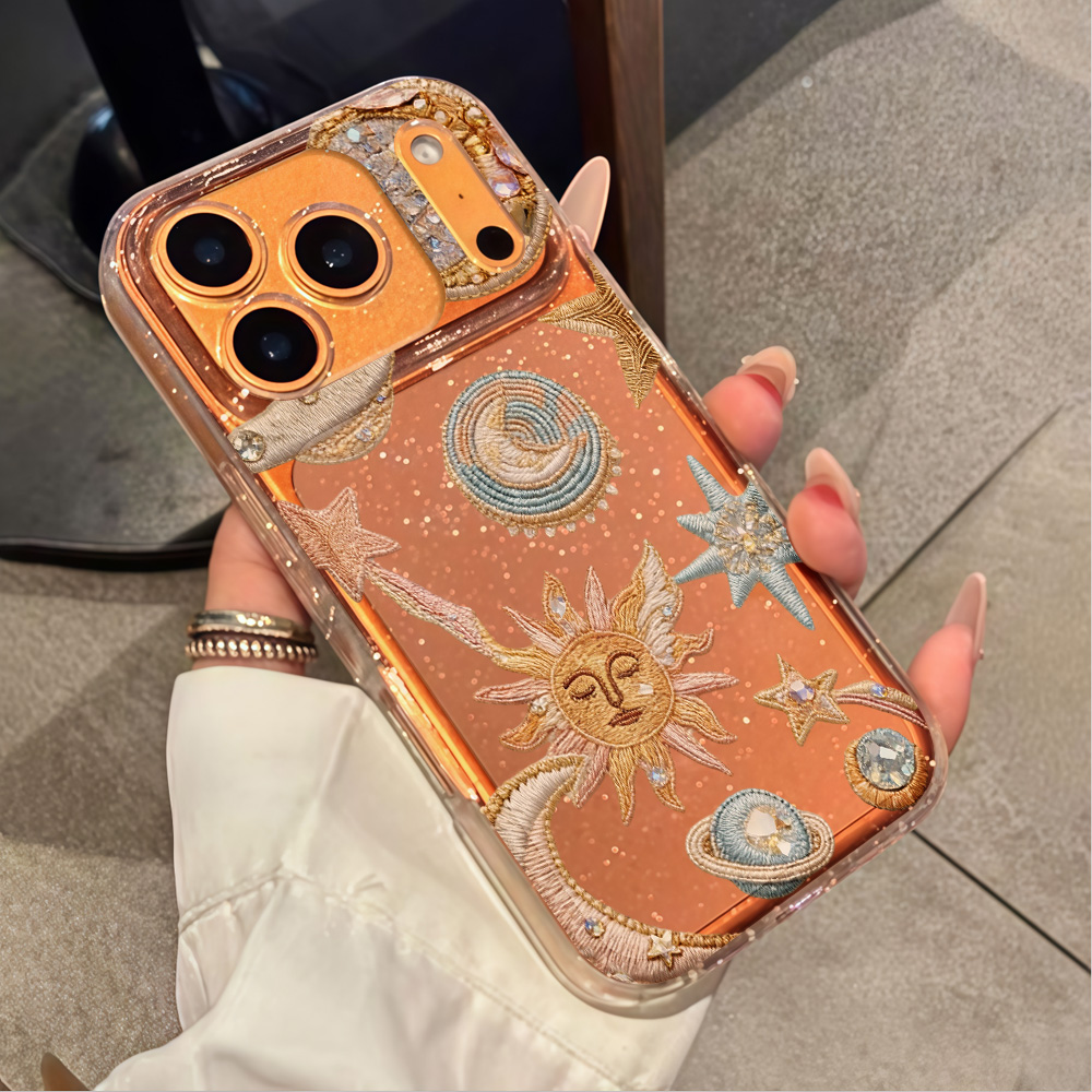 Creativity Stars Moon Clear Gl - огляд і ціна Clear Shockproof Bumper Case