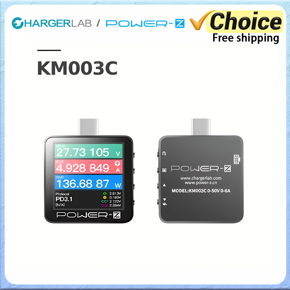 Power-Z KM003C Portable Type-C - огляд і ціна Power Banks