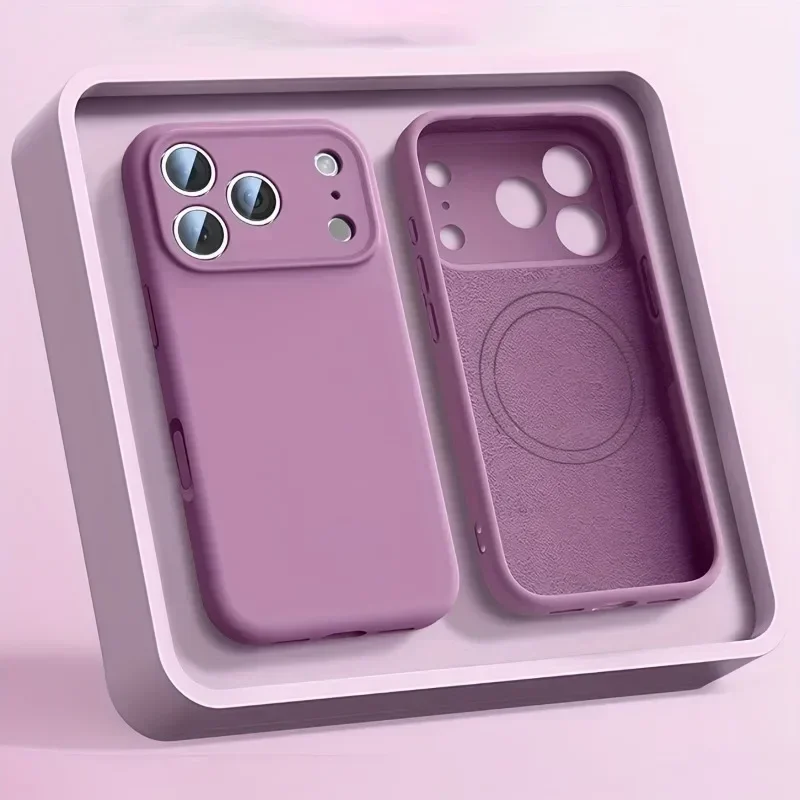 Original Liquid Silicone For M - огляд і ціна Liquid Silicone Magnetic Phone Case