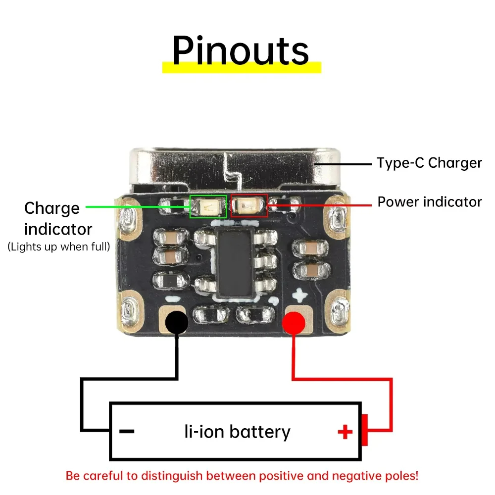 1-50PCS Type-C 18650 Lithium B - огляд і ціна Power Banks