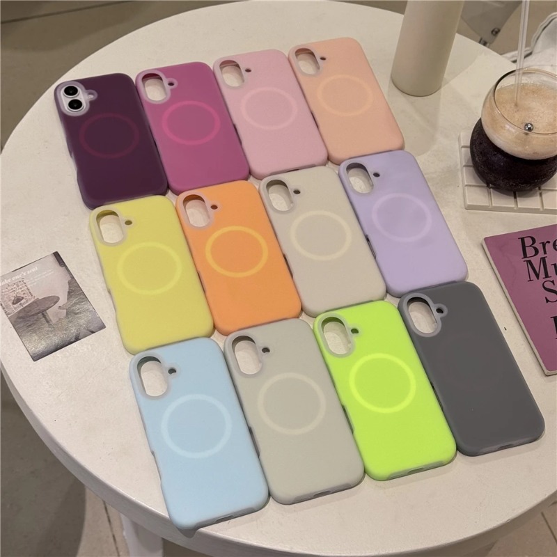 Liquid Silicone Candy Jelly Fo - огляд і ціна Liquid Silicone Magnetic Phone Case