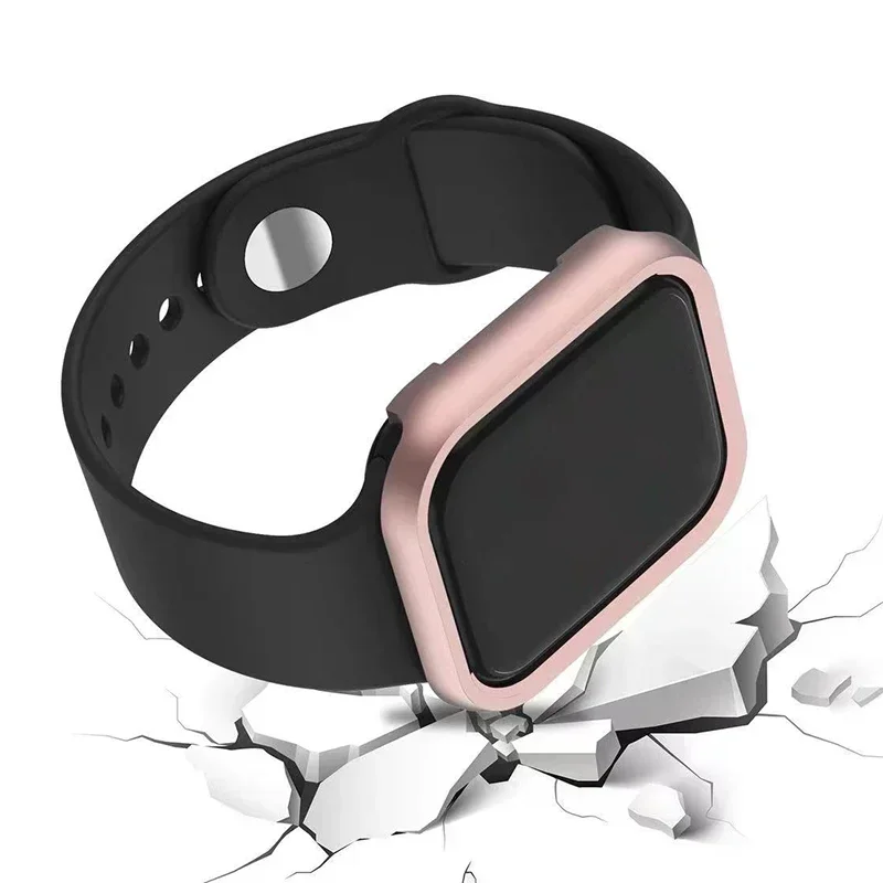 For iWatch SE Series 10 9 8 7  - огляд і ціна Metal Bumper Aluminum Frame Case