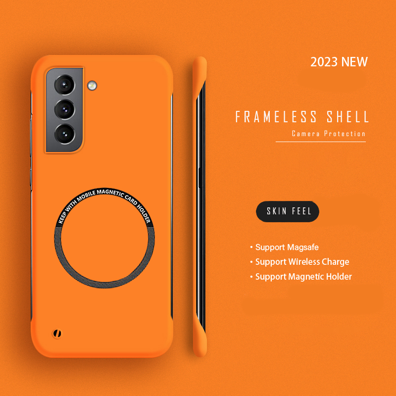 Hard PC Frameless Magnetic Pho - огляд і ціна Ultra Thin Frameless Phone Cover
