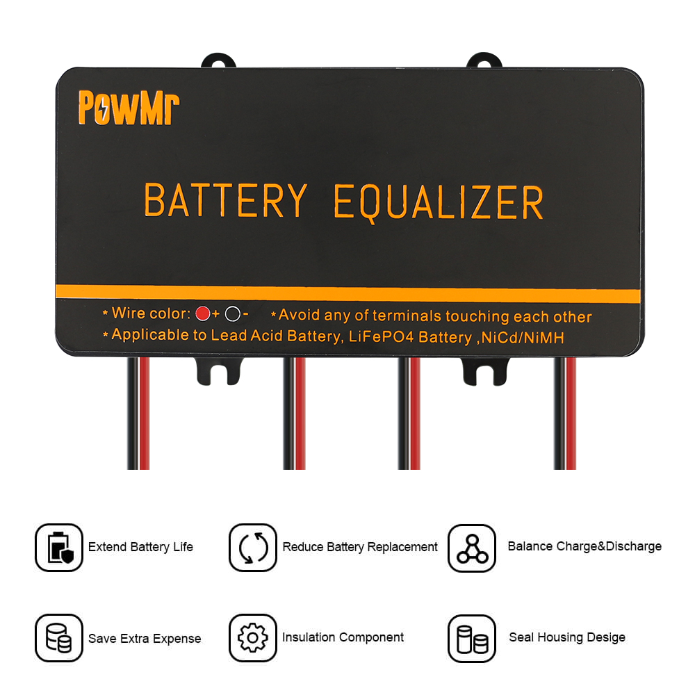 PowMr USA 24V 48V Battery Equa - огляд і ціна Power Banks