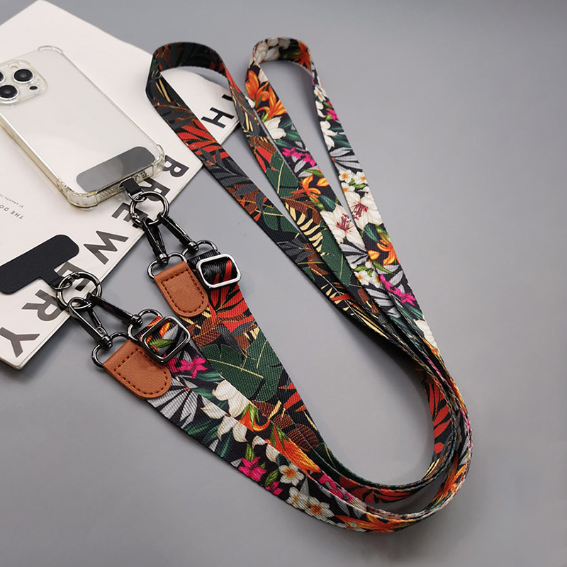 Tropical Pattern Crossbody Cel - огляд і ціна Crossbody Lanyard Neck Strap Case