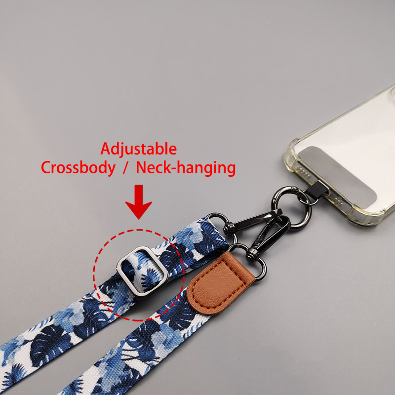 Tropical Pattern Crossbody Cel - огляд і ціна Crossbody Lanyard Neck Strap Case