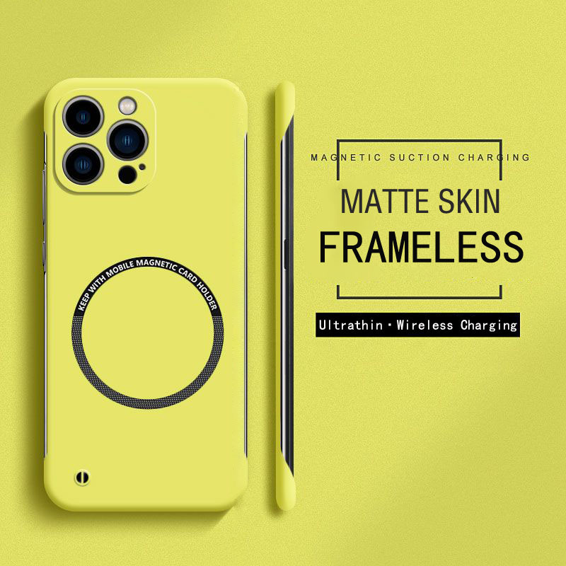 Frameless Magnetic For Magsafe - огляд і ціна Matte Hard Pc Back Case