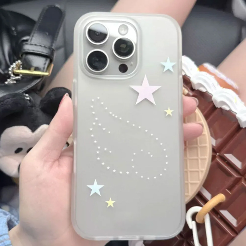 Simple Angel White Polka Dot C - огляд і ціна Clear Shockproof Bumper Case