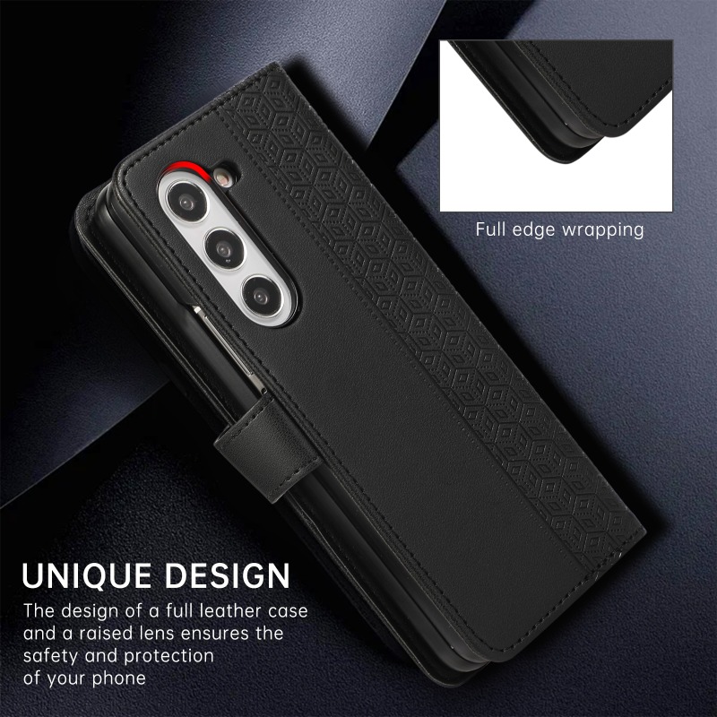 Leather Flip Phone Case for Sa - огляд і ціна Leather Wallet Card Holder Phone Cover
