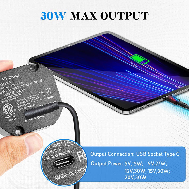 AC to USB C Adapter Flush Wall - огляд і ціна Chargers