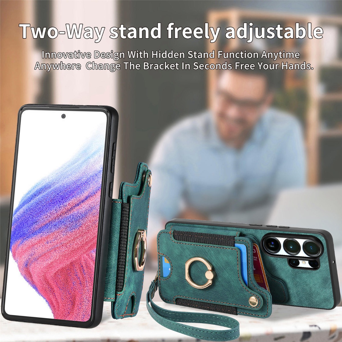 Phone Case for Samsung S26 Ult - огляд і ціна Leather Wallet Card Holder Phone Cover