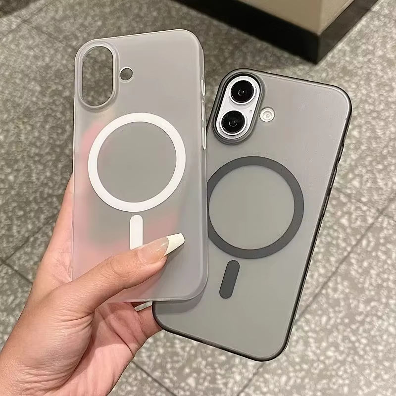 For Magsafe Matte Transparent  - огляд і ціна Clear Shockproof Bumper Case