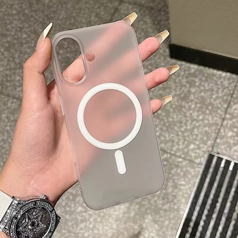 For Magsafe Matte Transparent  - огляд і ціна Clear Shockproof Bumper Case