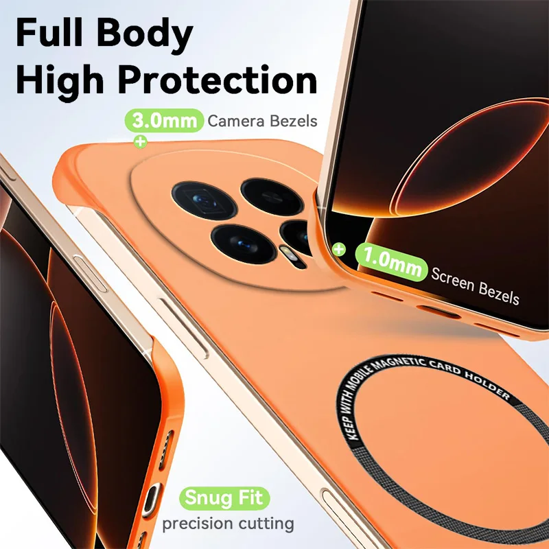 New Ultrathin Magnetic Framele - огляд і ціна Ultra Thin Frameless Phone Cover