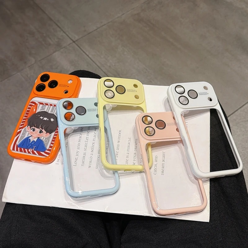 Luxury Transparent Candy Acryl - огляд і ціна Clear Shockproof Bumper Case