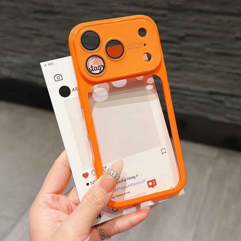 Luxury Transparent Candy Acryl - огляд і ціна Clear Shockproof Bumper Case