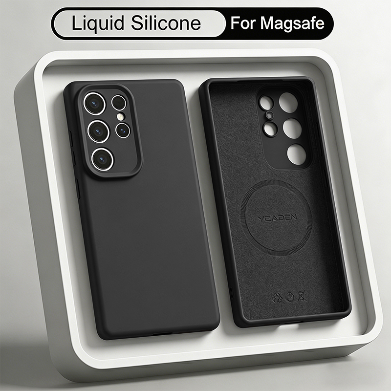 Magnetic Liquid Silicone Soft  - огляд і ціна Liquid Silicone Magnetic Phone Case