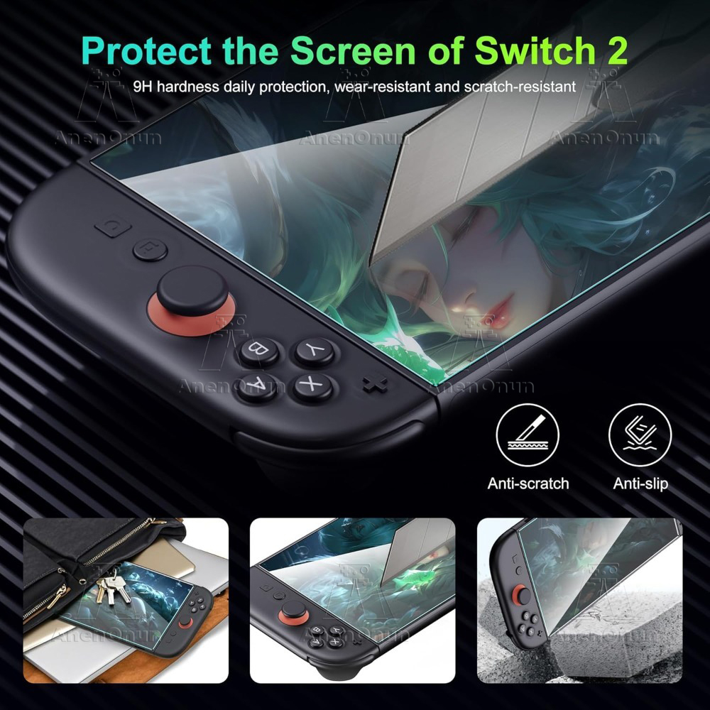 Switch 2 Anti-Blue Light Scree - огляд і ціна Matte Anti Glare Screen Protector