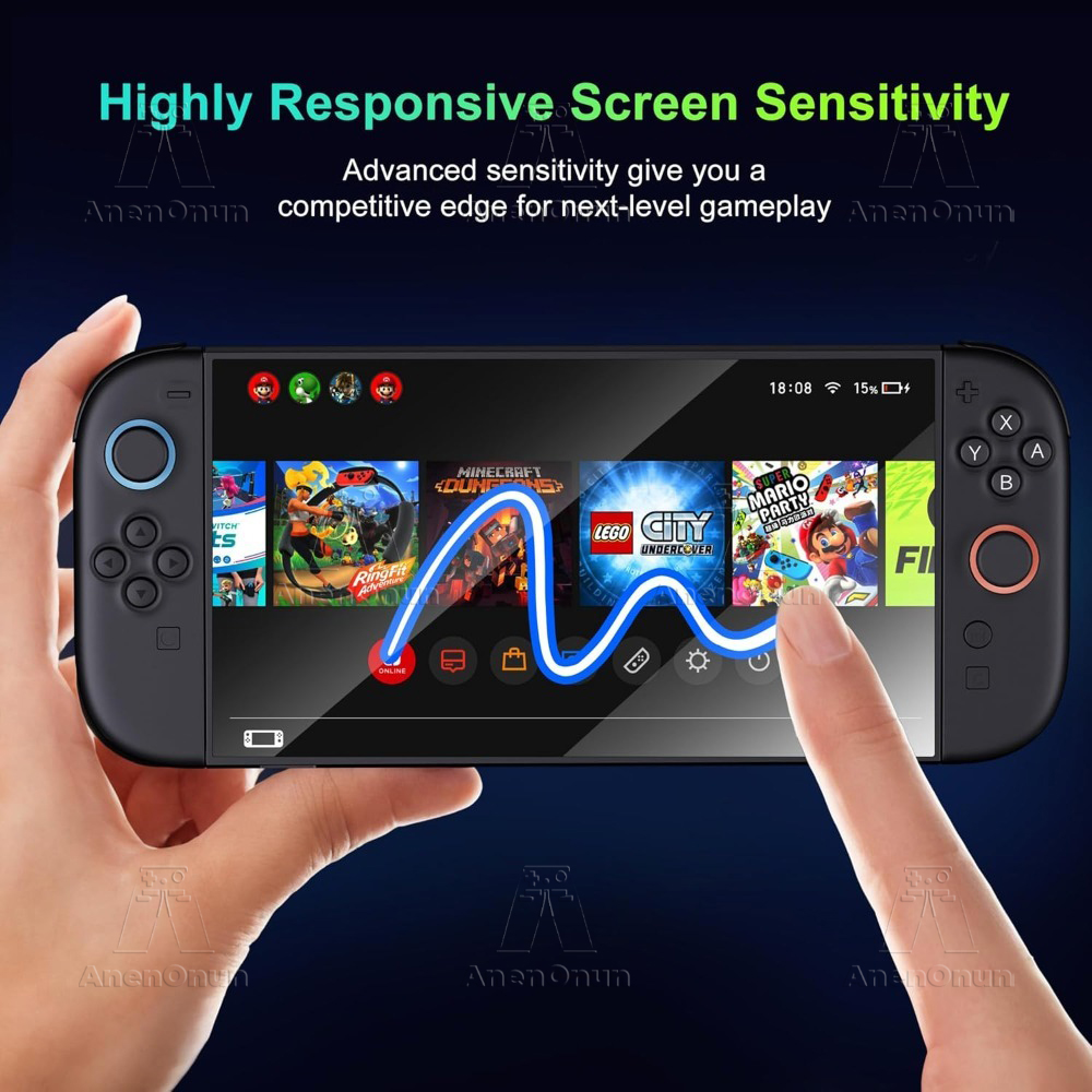 Switch 2 Anti-Blue Light Scree - огляд і ціна Matte Anti Glare Screen Protector