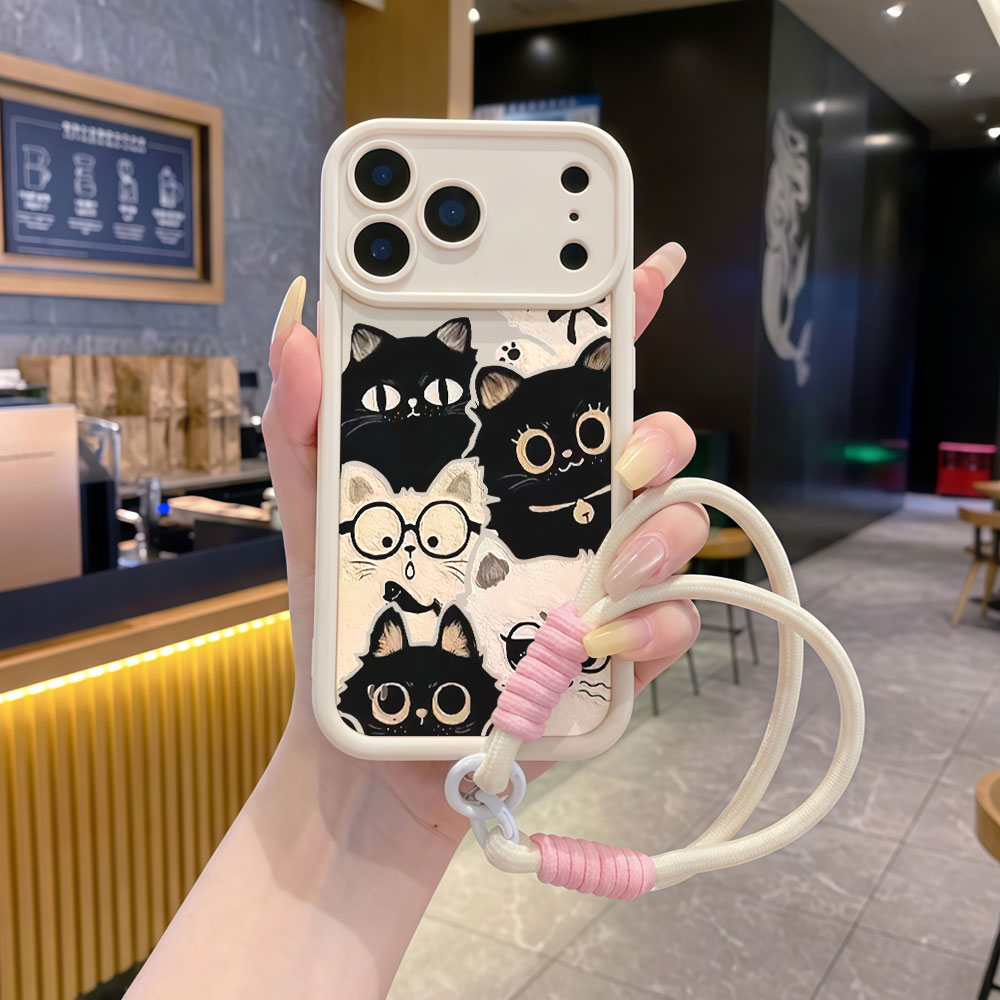 Shockproof Lanyard Cute Cartoo - огляд і ціна Cute Cartoon Wrist Strap Silicone Case
