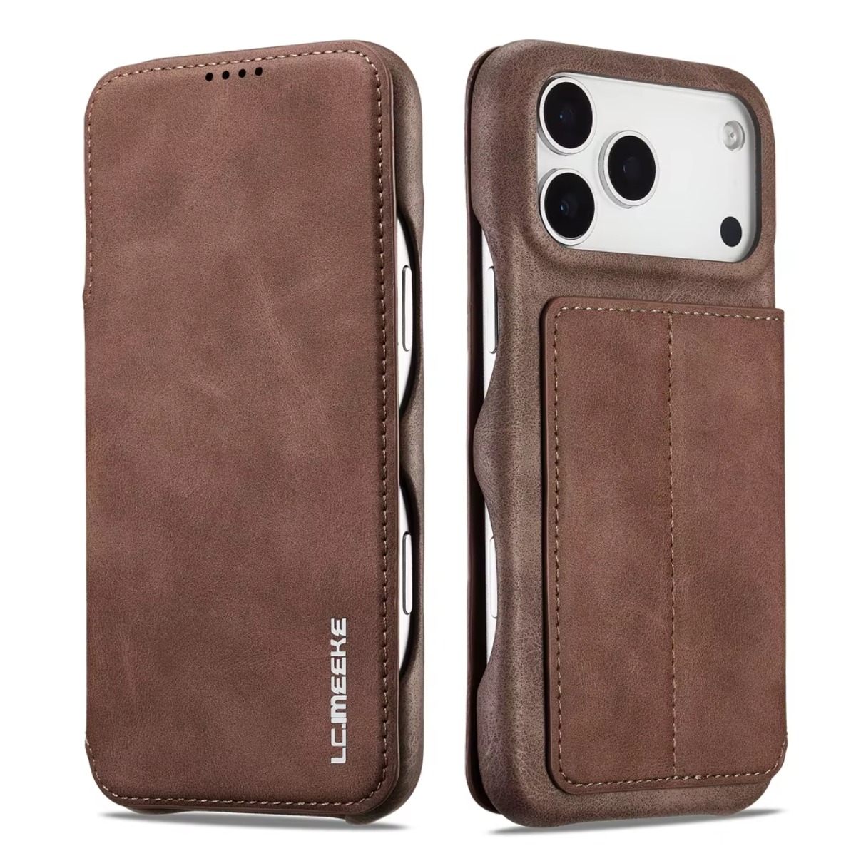 Leather Wallet Magnetic Flip C - огляд і ціна Leather Wallet Card Holder Phone Cover