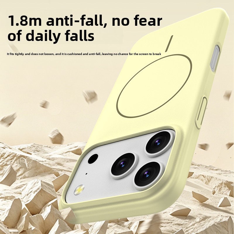 Matte Soft Liquid Silicone Pho - огляд і ціна Liquid Silicone Magnetic Phone Case