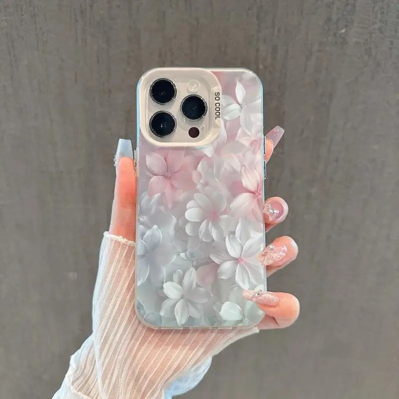 Pink Flower Case for iPhone 15 - огляд і ціна Screen Protectors