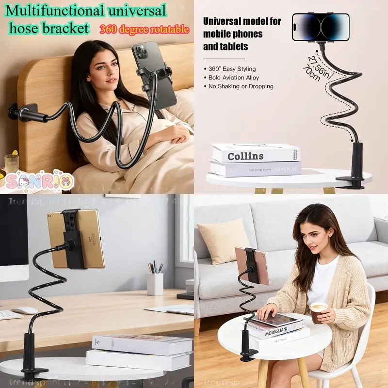 360 Degree Flexible Hose Phone - огляд і ціна Phone Stands