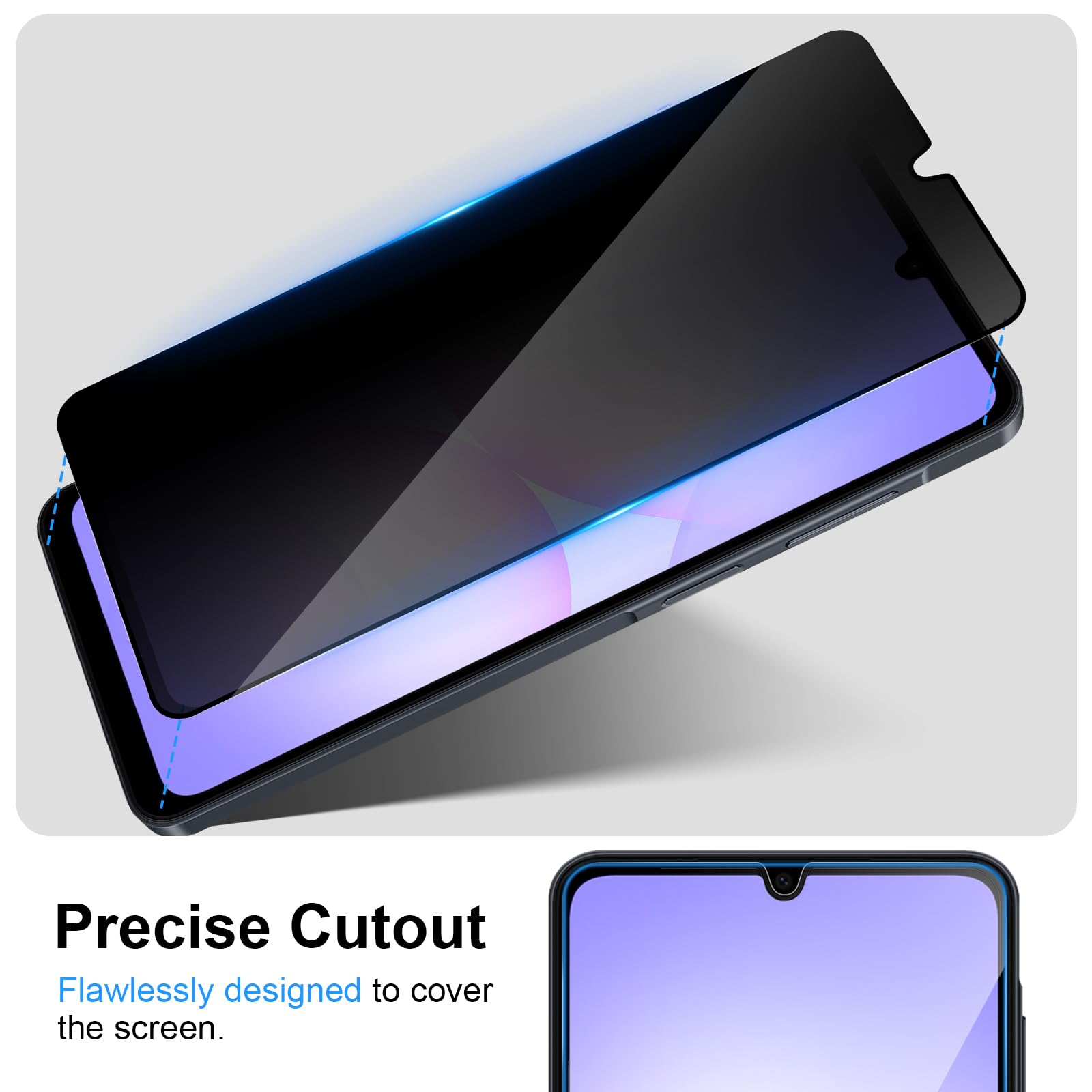 Anti Spy Screen Protector For  - огляд і ціна Anti Spy Privacy Glass Case