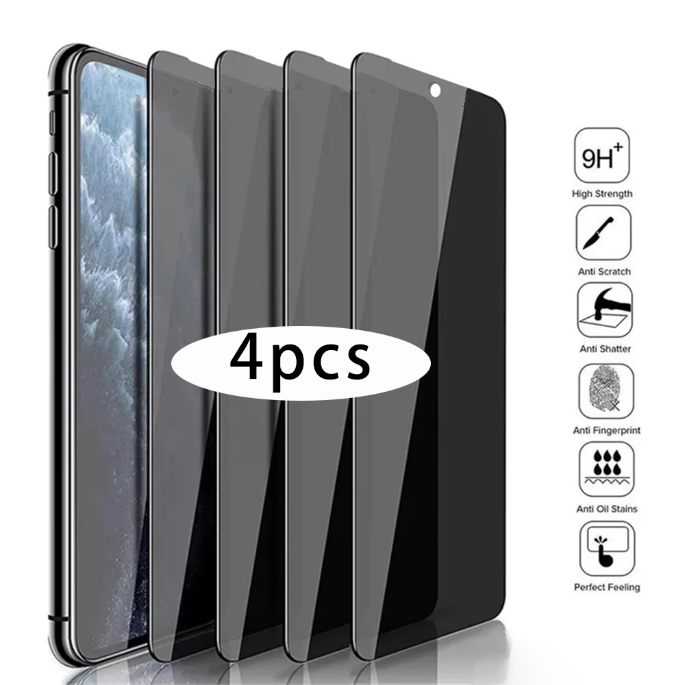 4 PCS  Anti Peeking Tempered G - огляд і ціна Anti Peek Privacy Tempered Glass