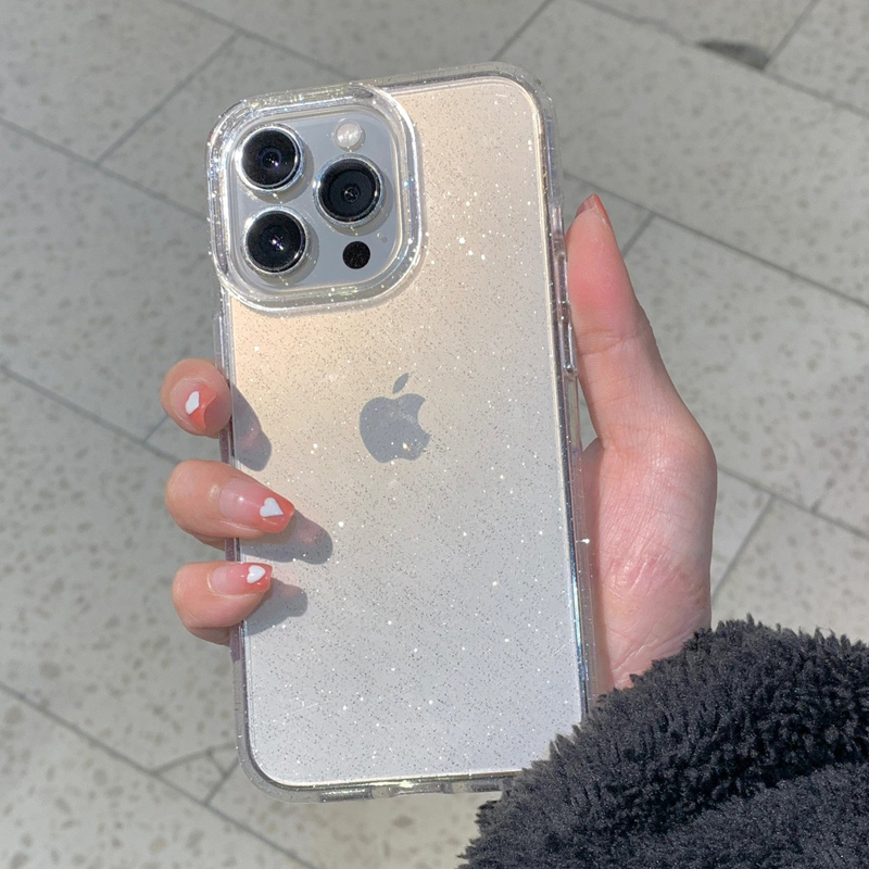 Transparent Simple Glitter Pho - огляд і ціна Clear Shockproof Bumper Case