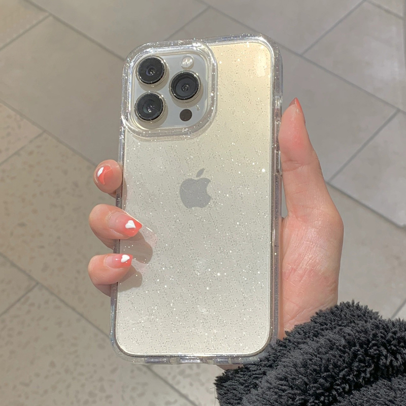 Transparent Simple Glitter Pho - огляд і ціна Clear Shockproof Bumper Case