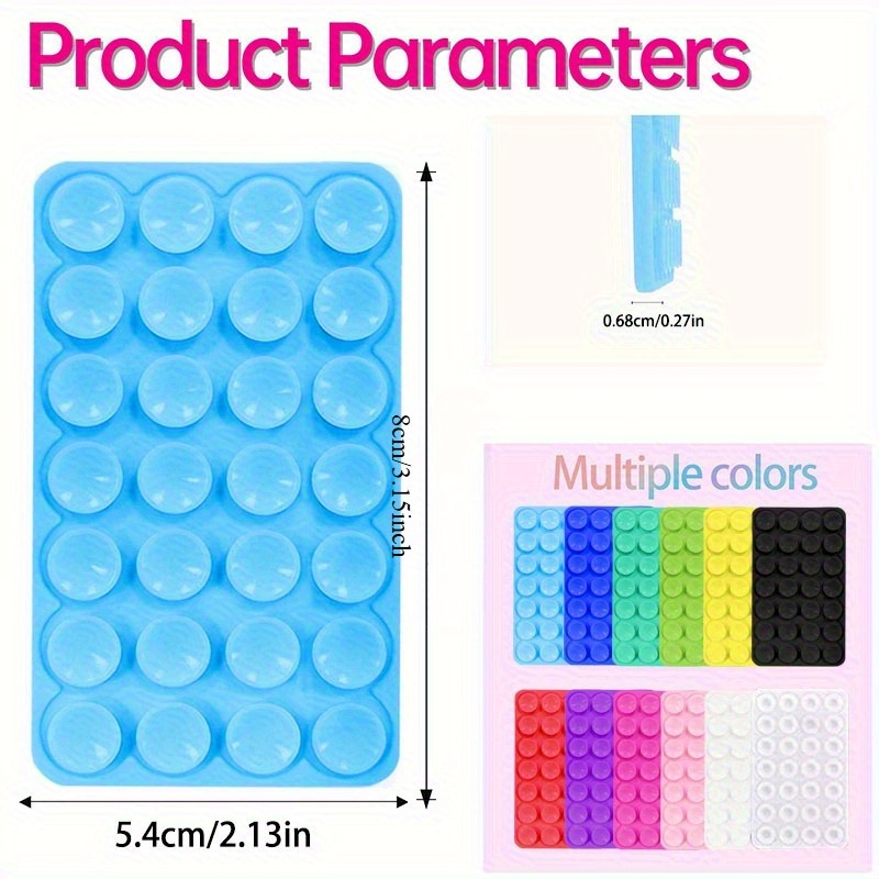10Pcs Double-Sided Silicone Su - огляд і ціна Phone Stands
