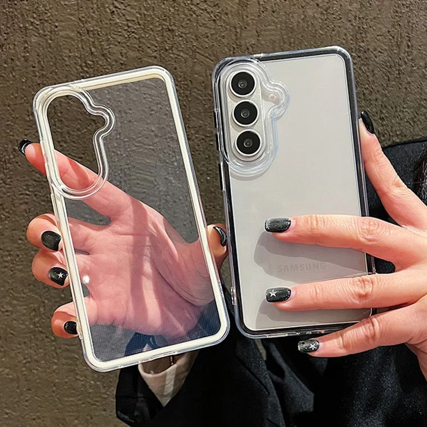 Luxury Candy Color Frame Clear - огляд і ціна Clear Shockproof Bumper Case