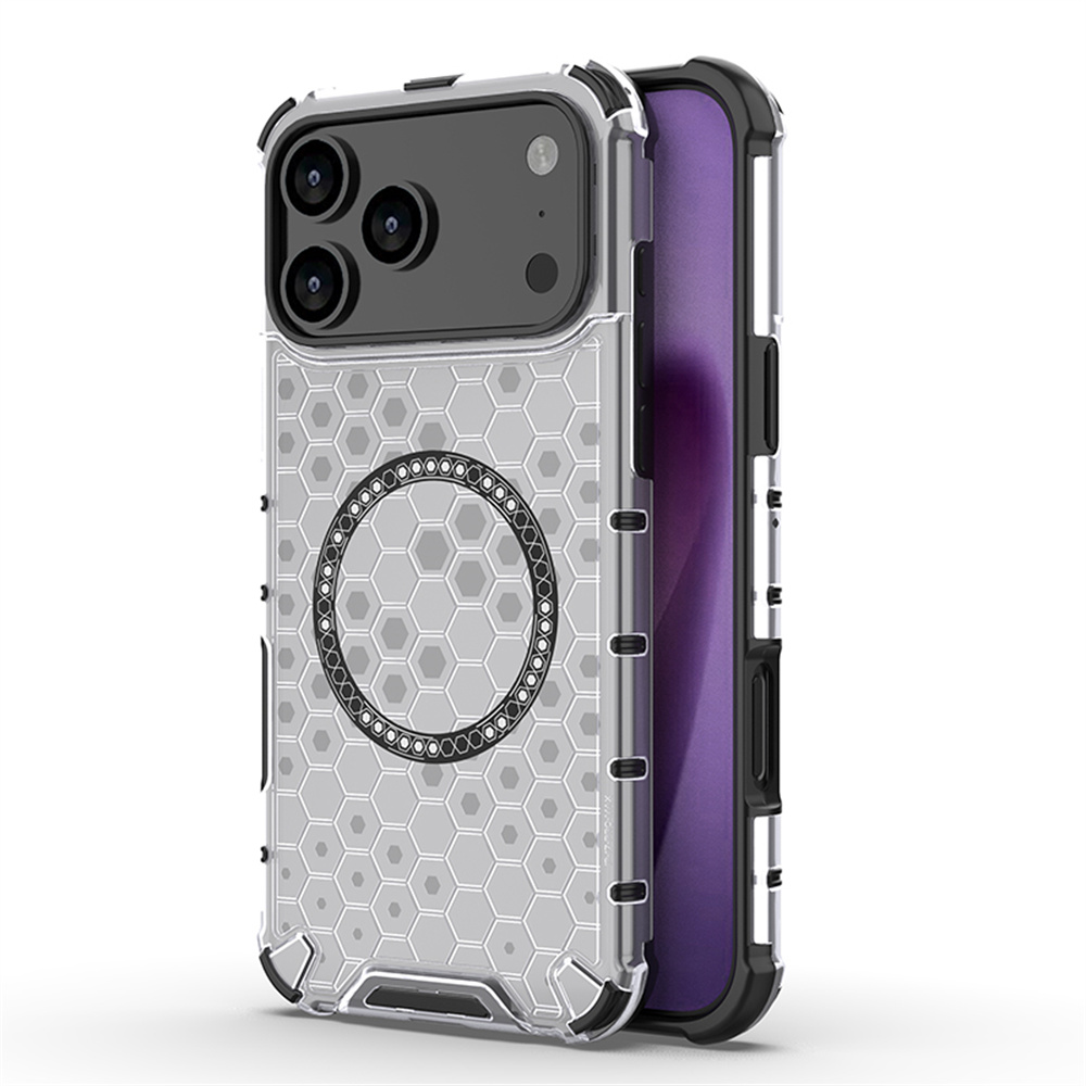 Luxury Clear Honeycomb Armour  - огляд і ціна Clear Shockproof Bumper Case