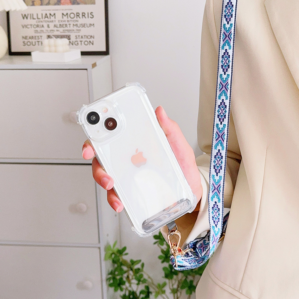 New Retro Crossbody Phone Lany - огляд і ціна Crossbody Lanyard Neck Strap Case