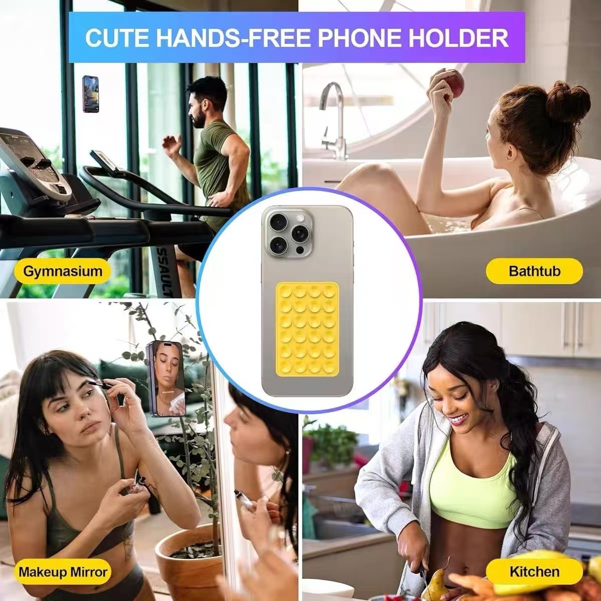 Multi functional silicone suct - огляд і ціна Phone Cases