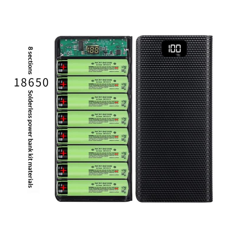 1pc DIY 8*18650 Battery Power  - огляд і ціна Power Banks