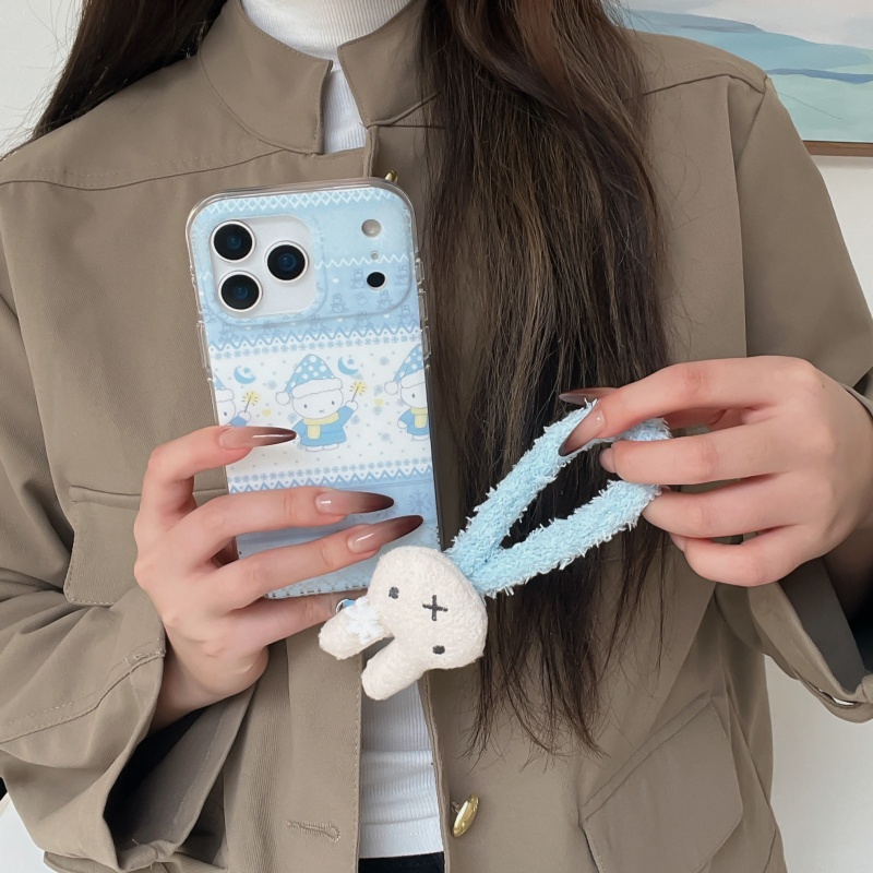 Cute winter Polka Dots hat Mif - огляд і ціна Cute Cartoon Wrist Strap Silicone Case