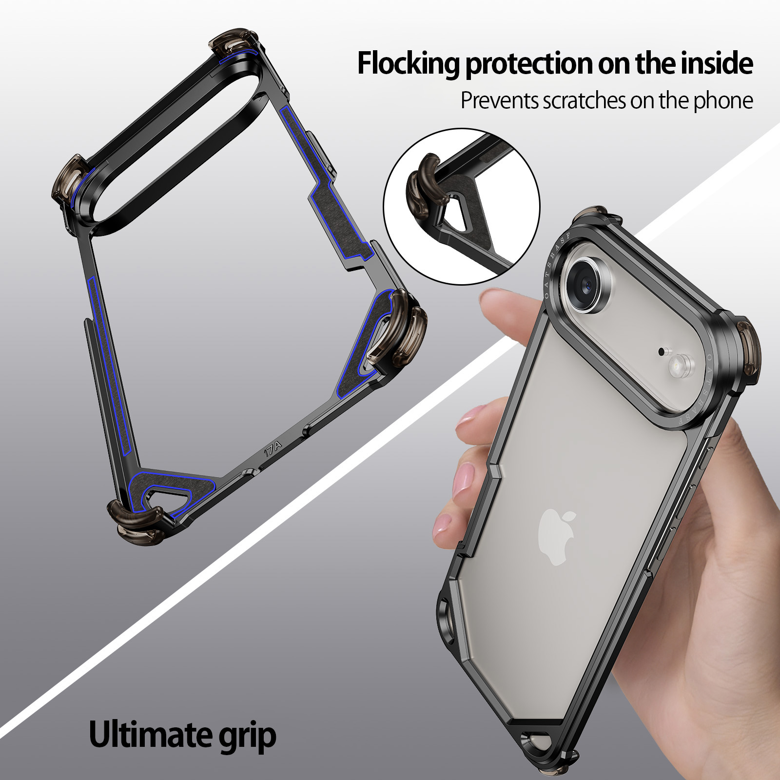 Eary Aluminum Phone Case for i - огляд і ціна Ultra Thin Frameless Phone Cover