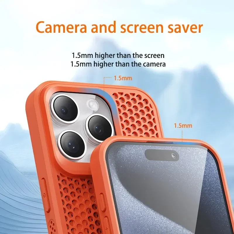 Cooling Heat Dissipation For M - огляд і ціна Heat Dissipation Mesh Breathable Case