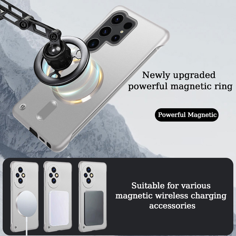 Thin Frameless Magnetic Phone  - огляд і ціна Ultra Thin Frameless Phone Cover