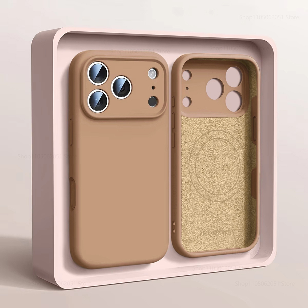 For Magsafe Magnetic Phone Cas - огляд і ціна Liquid Silicone Magnetic Phone Case