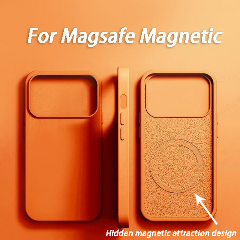 Luxury For Magsafe Wireless Ch - огляд і ціна Liquid Silicone Magnetic Phone Case