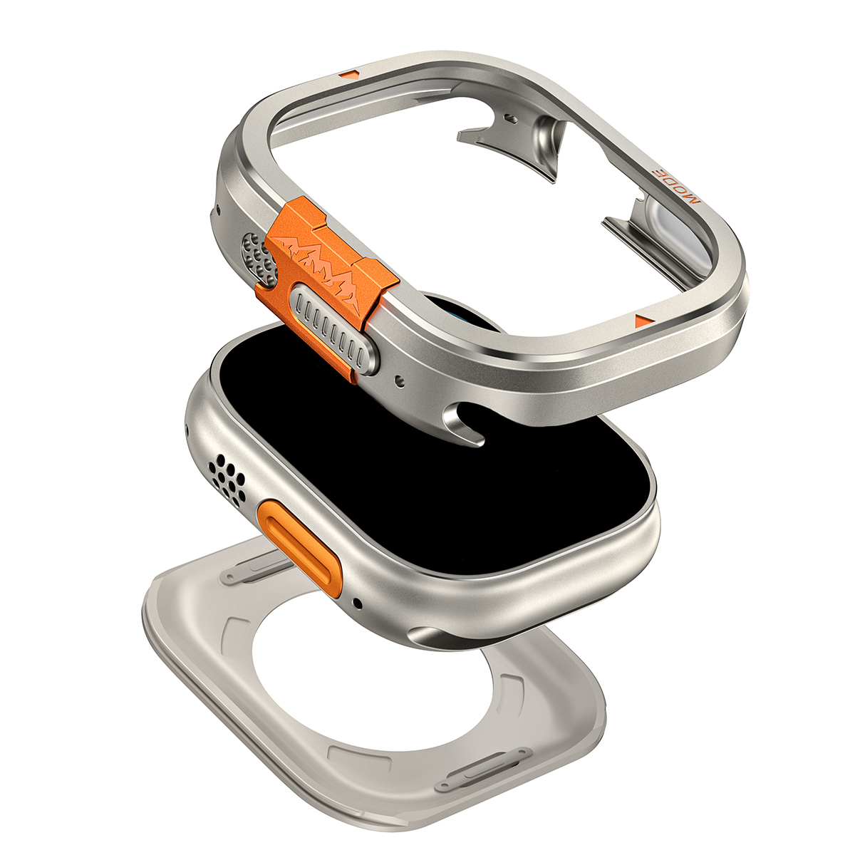 Metal Case for Apple Watch Ult - огляд і ціна Metal Bumper Aluminum Frame Case