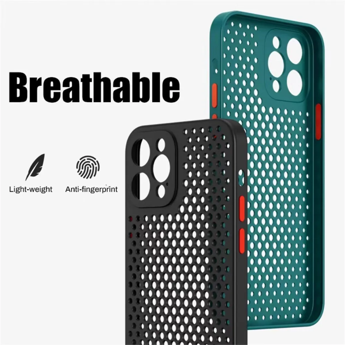Heat Dissipation Cooling Phone - огляд і ціна Heat Dissipation Mesh Breathable Case