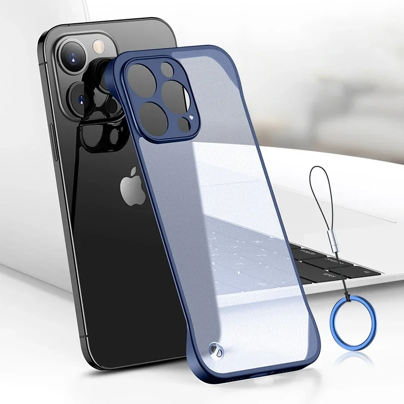For Iphone 16 15 14 Pro Max Ul - огляд і ціна Ultra Thin Frameless Phone Cover
