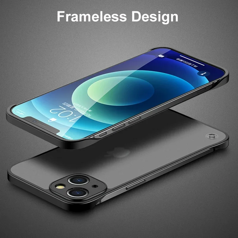 For Iphone 16 15 14 Pro Max Ul - огляд і ціна Ultra Thin Frameless Phone Cover