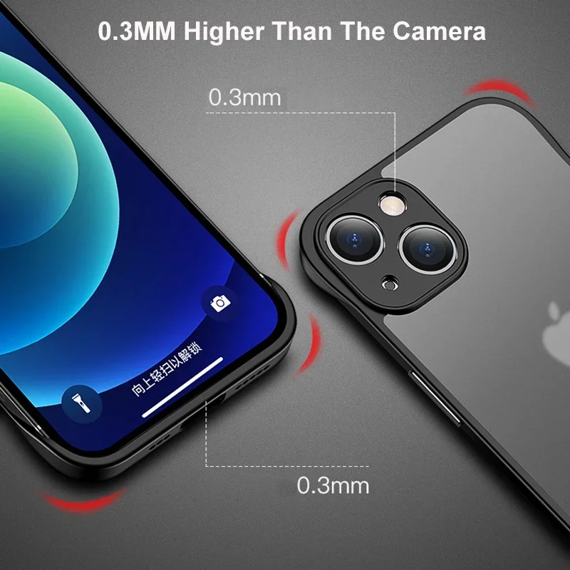 For Iphone 16 15 14 Pro Max Ul - огляд і ціна Ultra Thin Frameless Phone Cover