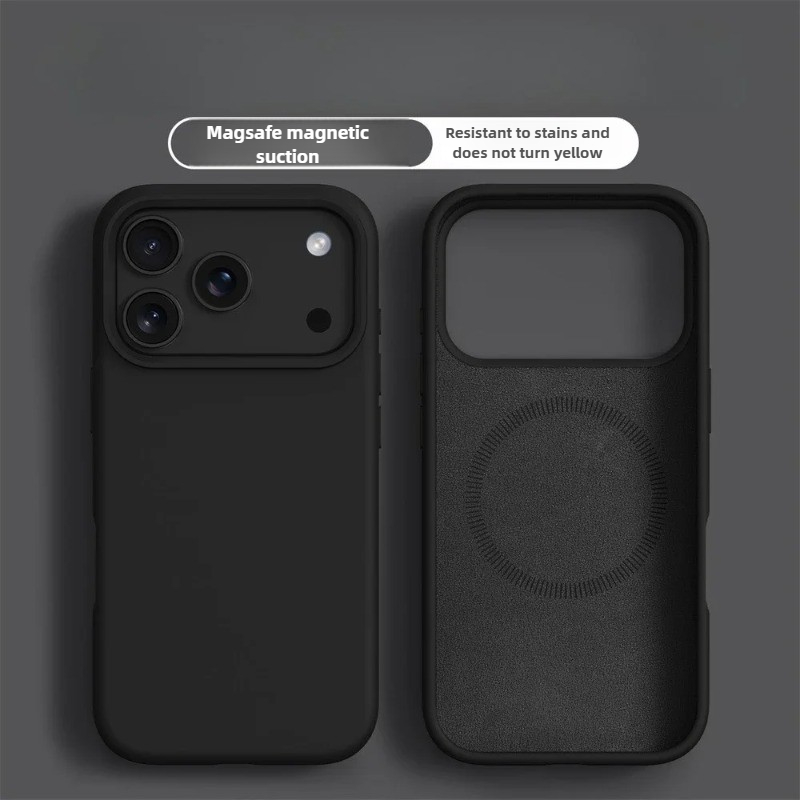 Liquid Silicone Magnetic for M - огляд і ціна Liquid Silicone Magnetic Phone Case